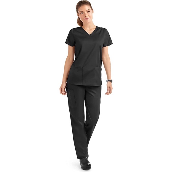 Strictly Scrubs Stretch Women’s Four Way Stretch Scrub SET - Picture 3 of 5